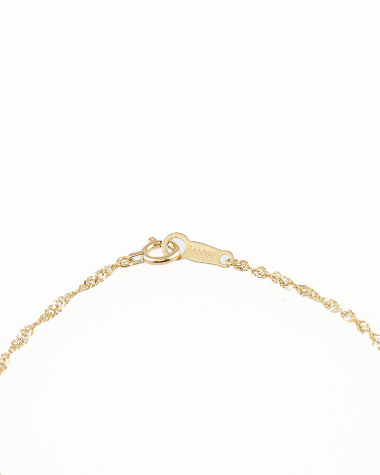 K18 スクリューチェーン ブレスレット - BANYAN (バンヤン)