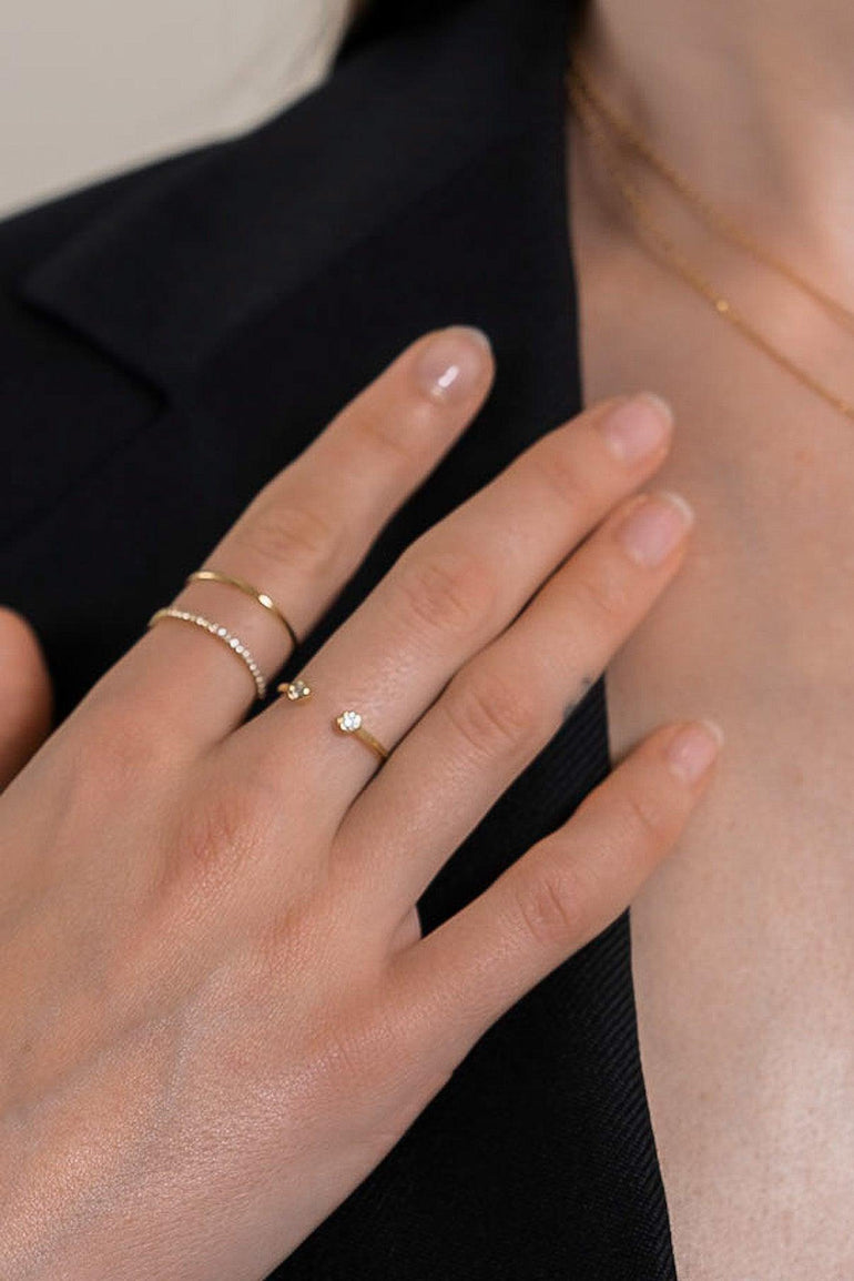 K18 ベーシックリング - BANYAN (バンヤン)