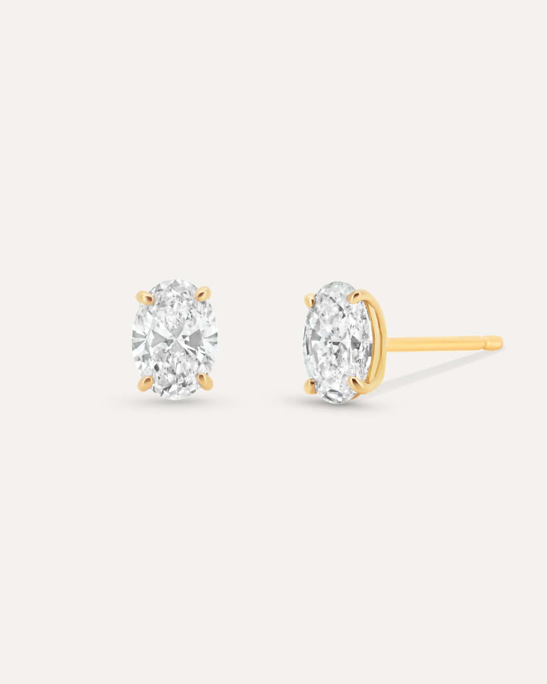 オーバルカット ダイヤモンド ピアス 1ct – BANYAN （バンヤン）
