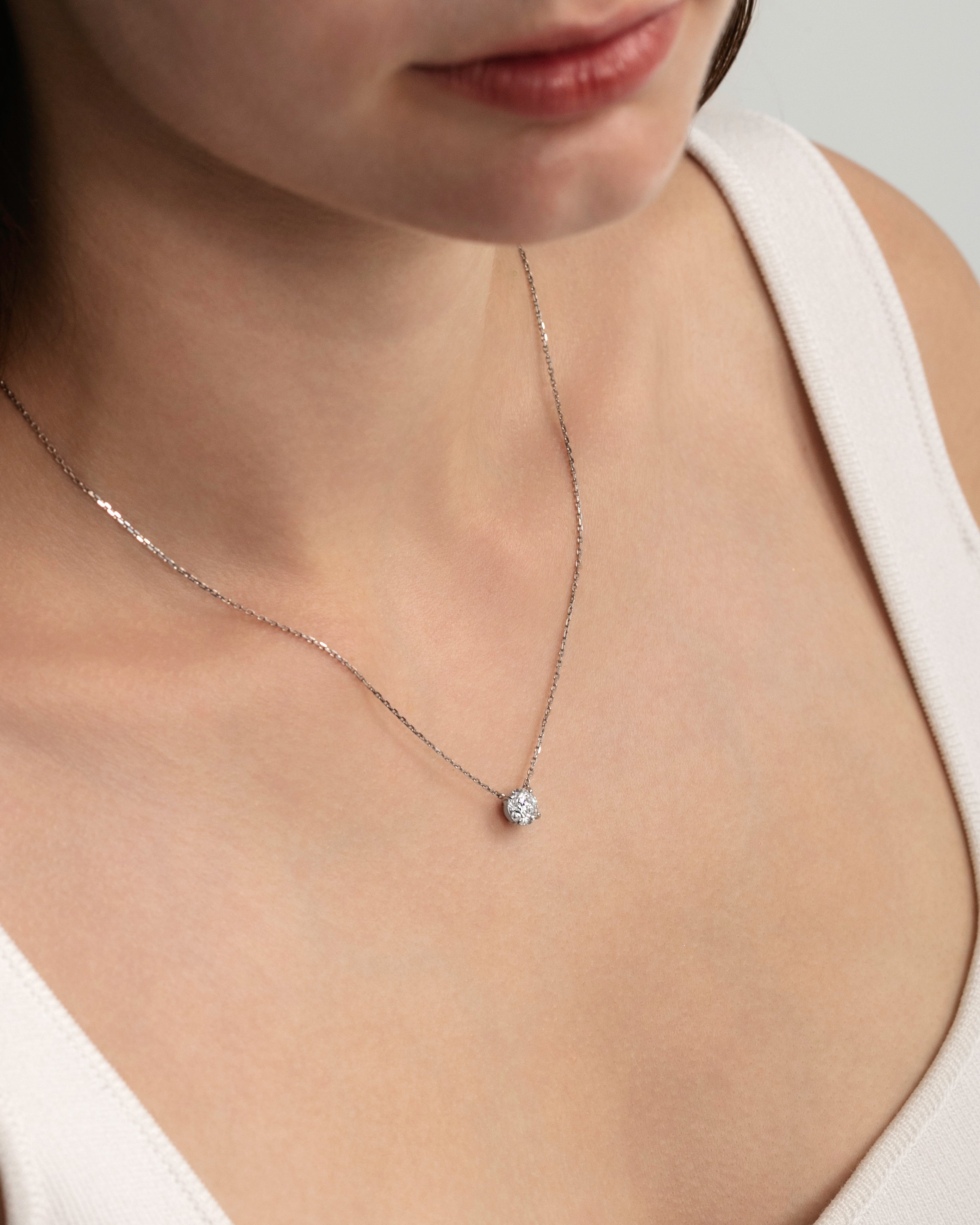 ソリテール ダイヤモンド ネックレス 1ct – BANYAN （バンヤン）