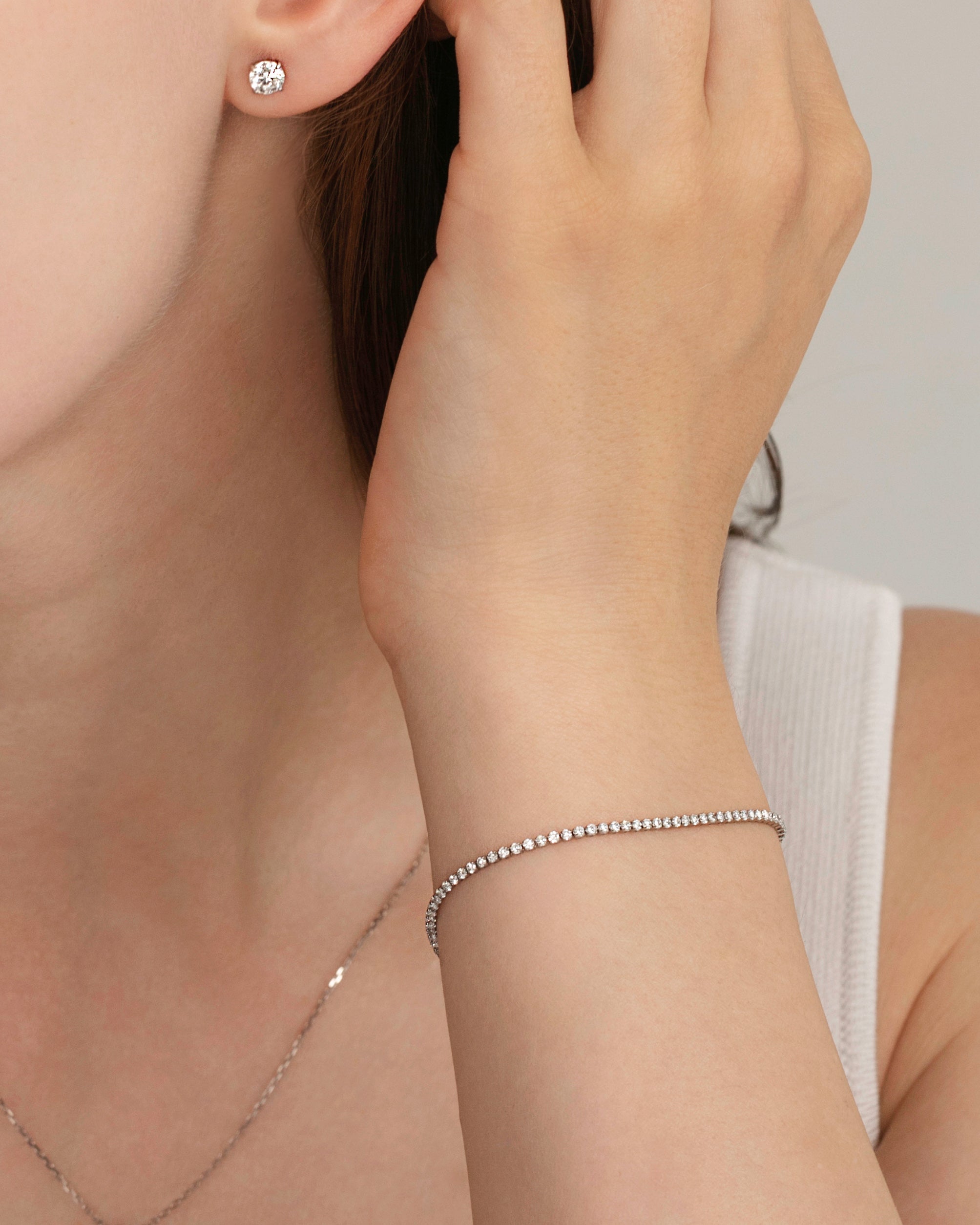 【美品】K18+天然サファイア6.0ct　テニスブレスレット 11.2g 美品】K18+天然サファイア6.0ct テニスブレスレット 11.2g