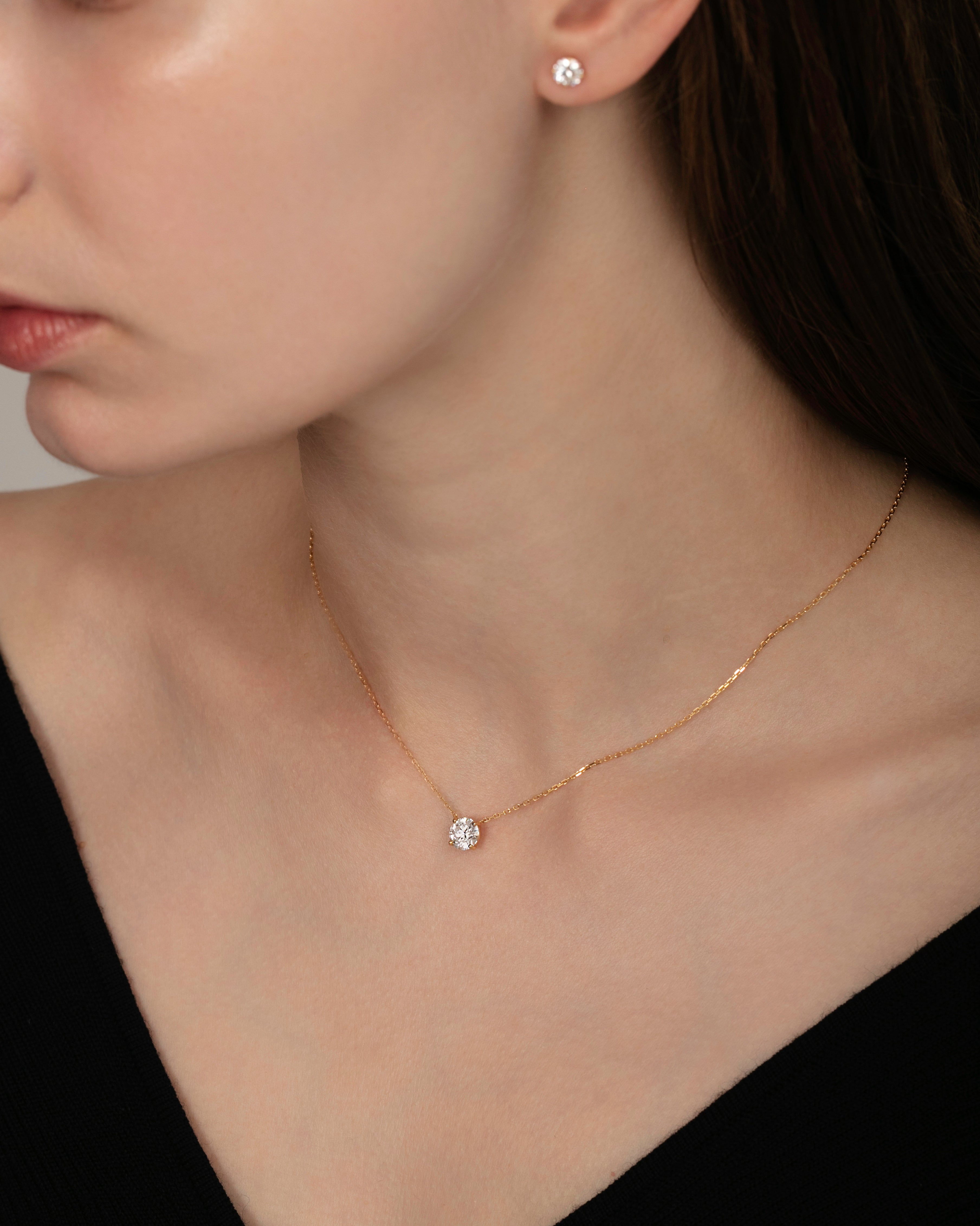 ソリテール ダイヤモンド ネックレス 1ct – BANYAN （バンヤン）