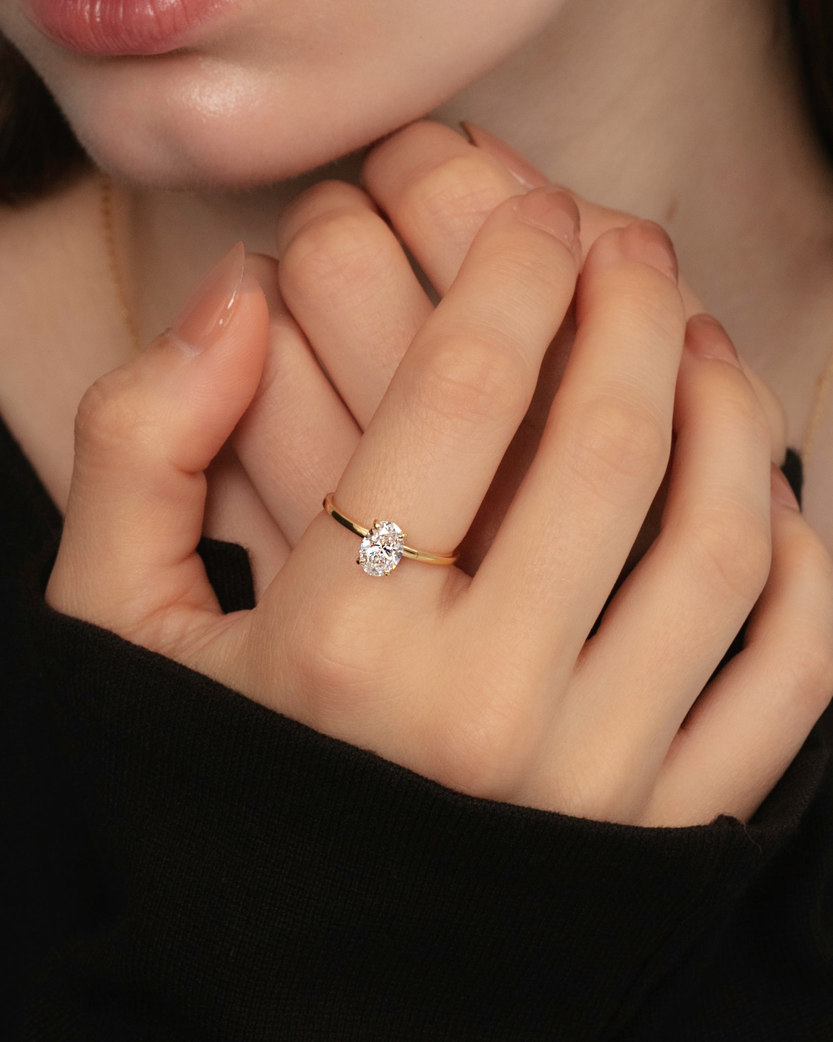 ダイヤモンド オーバルカット リング gold 18k DO.46 18金 img-fid00036-01.jpg