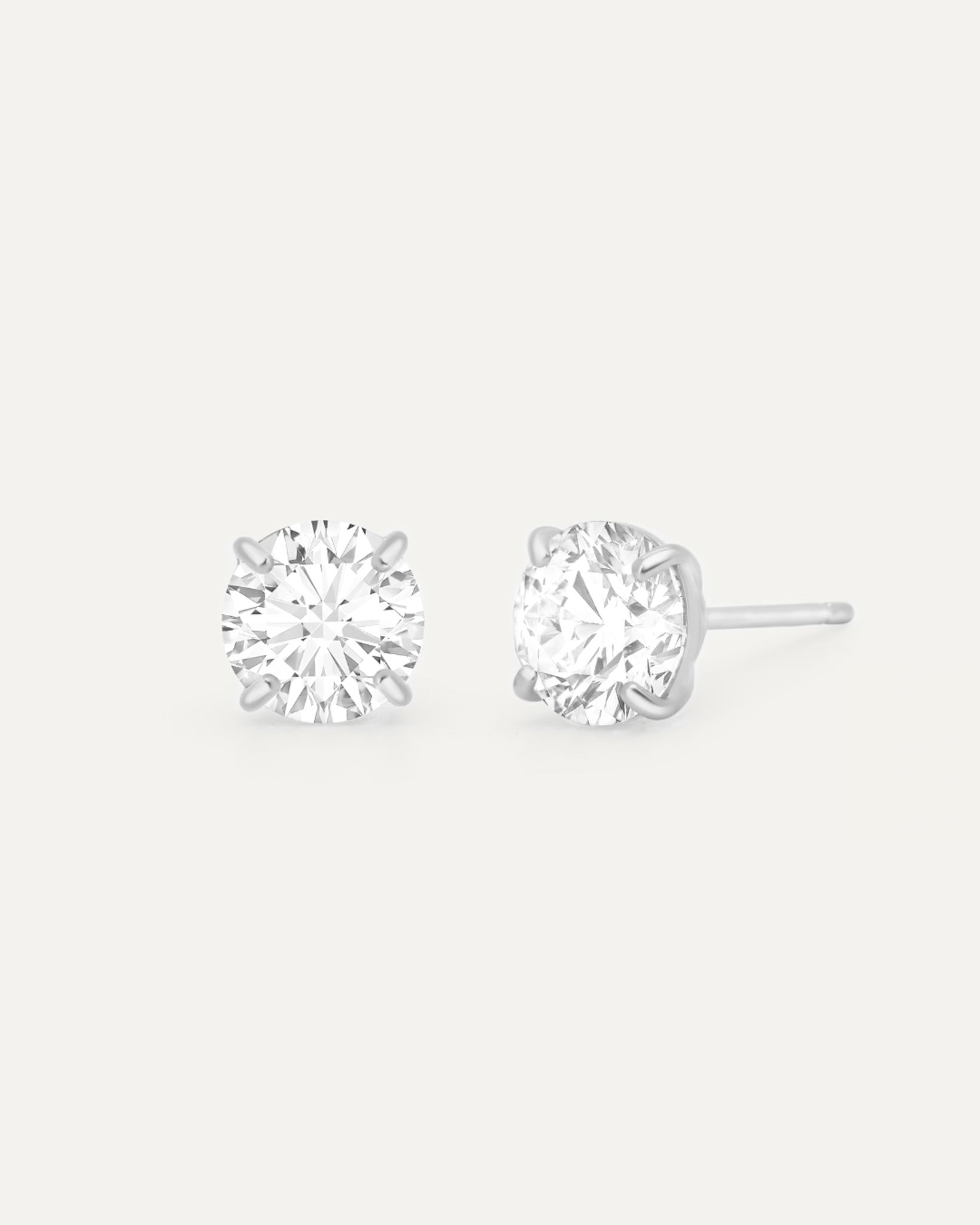 ソリテール ダイヤモンド ピアス 2ct