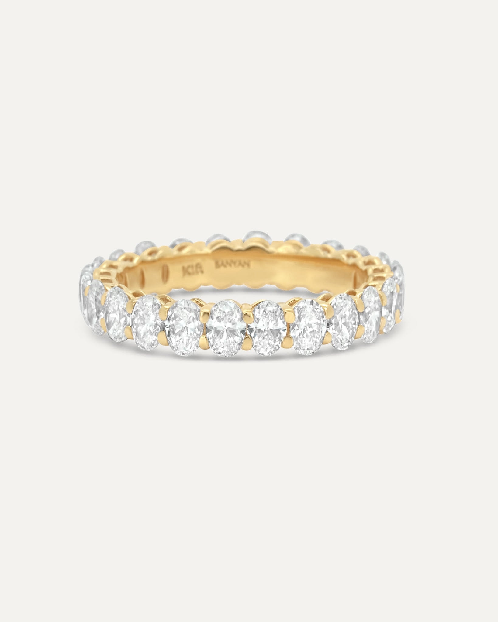 オーバルカット フルエタニティリング 3.5mm – BANYAN （バンヤン）