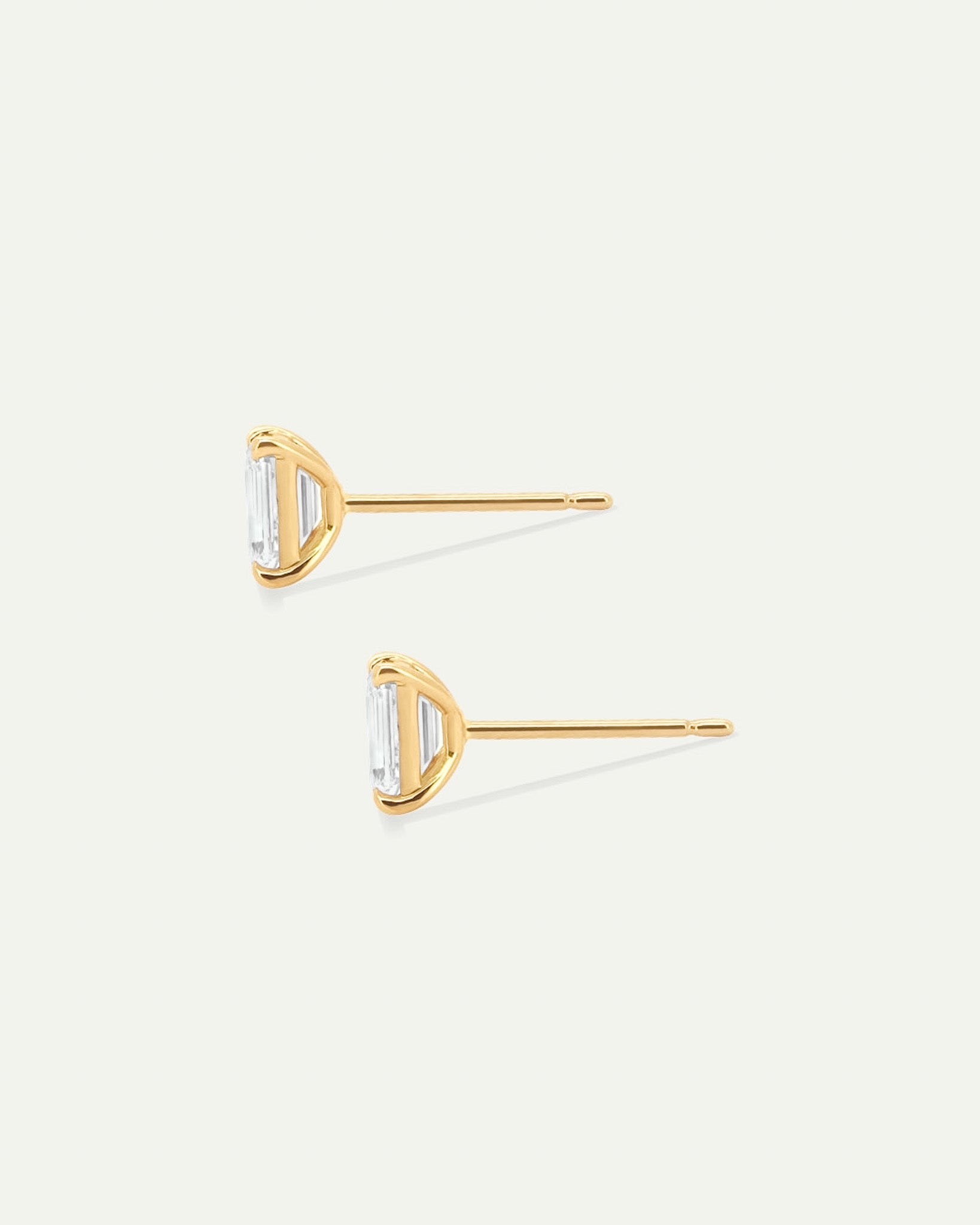 エメラルドカット ダイヤモンド ピアス 1ct – BANYAN （バンヤン）