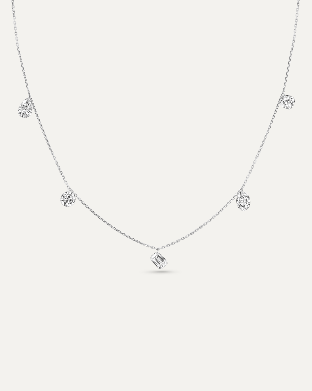 Bare サンク ステーションネックレス 1.5ct
