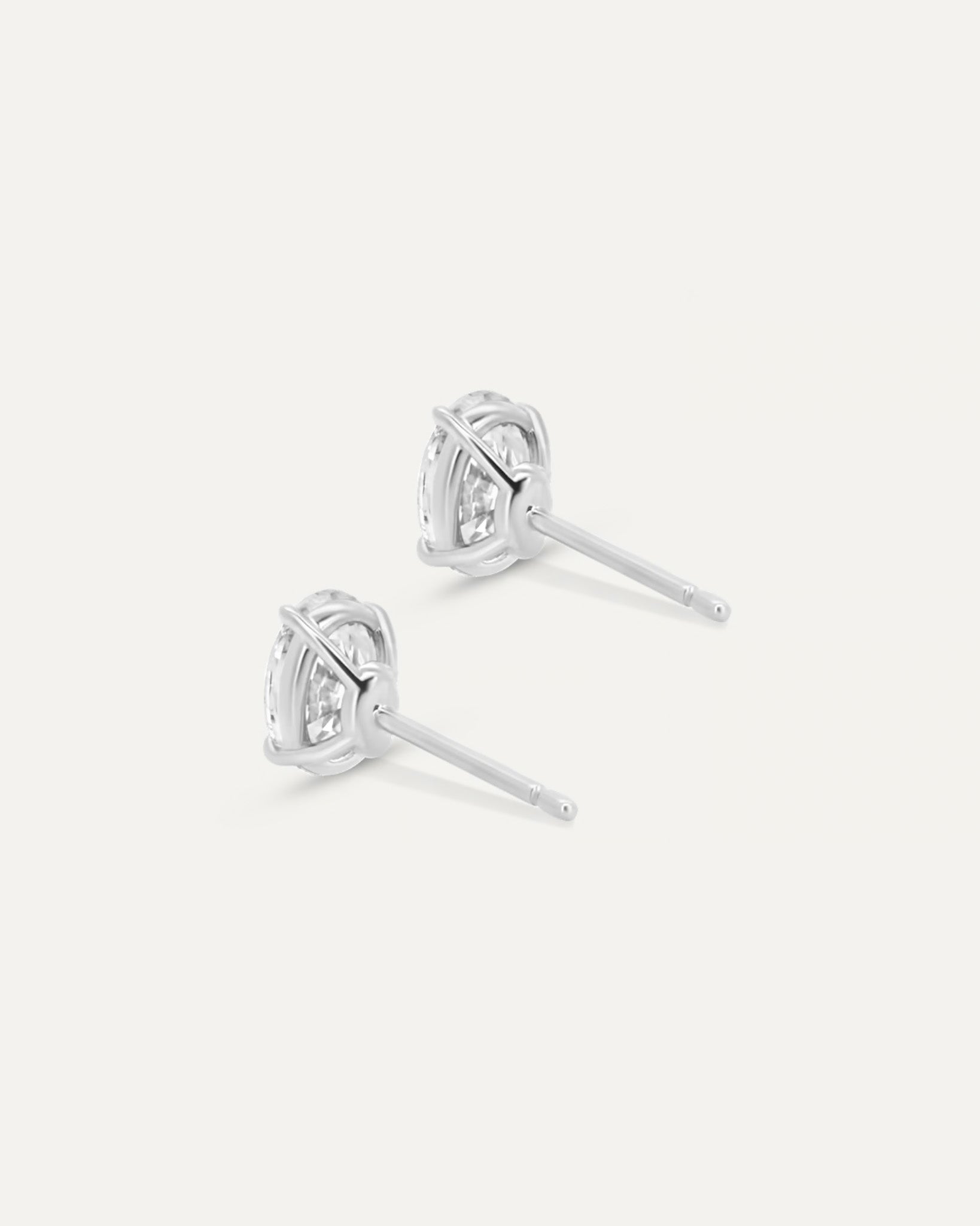 オーバルカット ダイヤモンド ピアス 1ct – BANYAN （バンヤン）