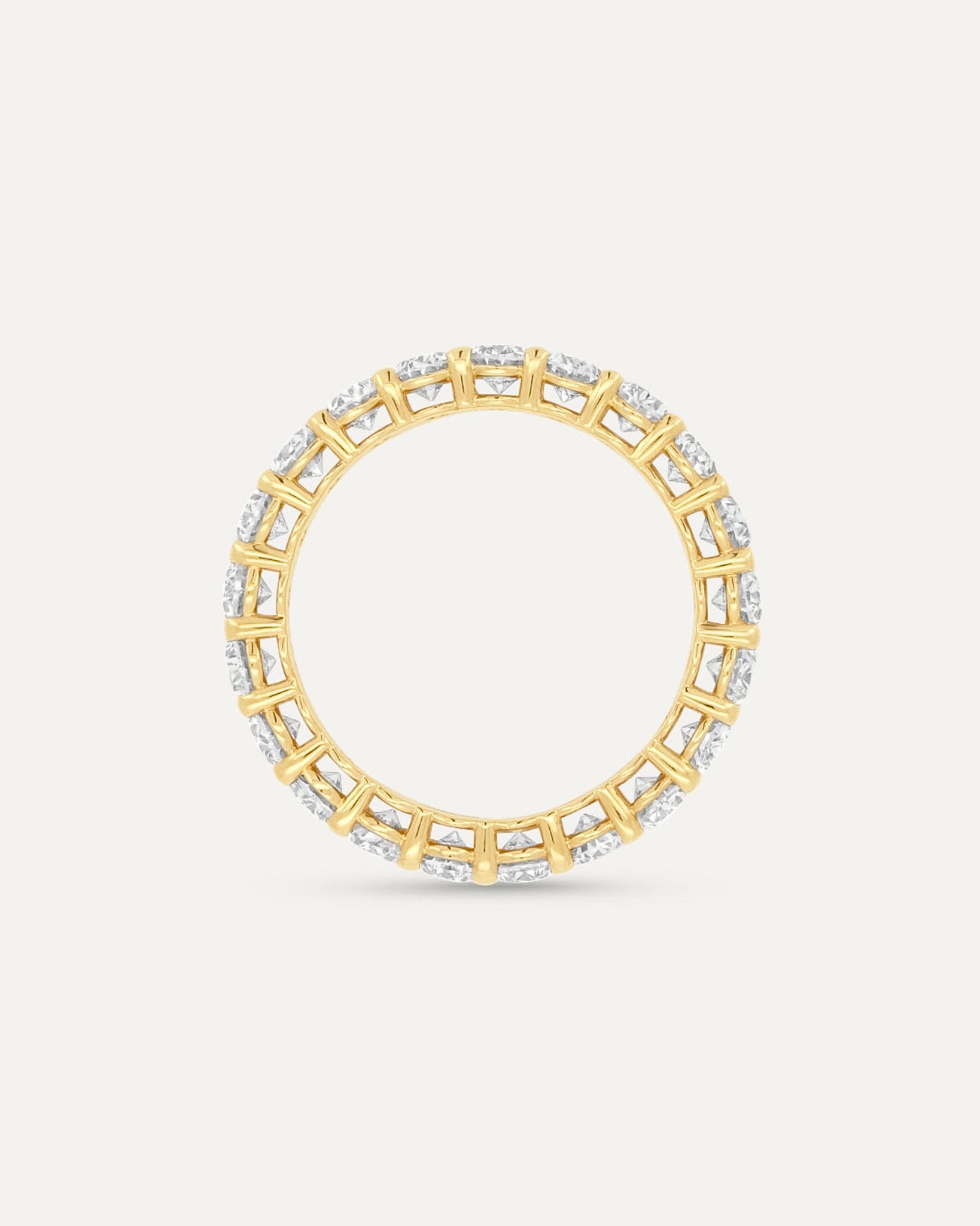 オーバルカット フルエタニティリング 4mm – BANYAN （バンヤン）