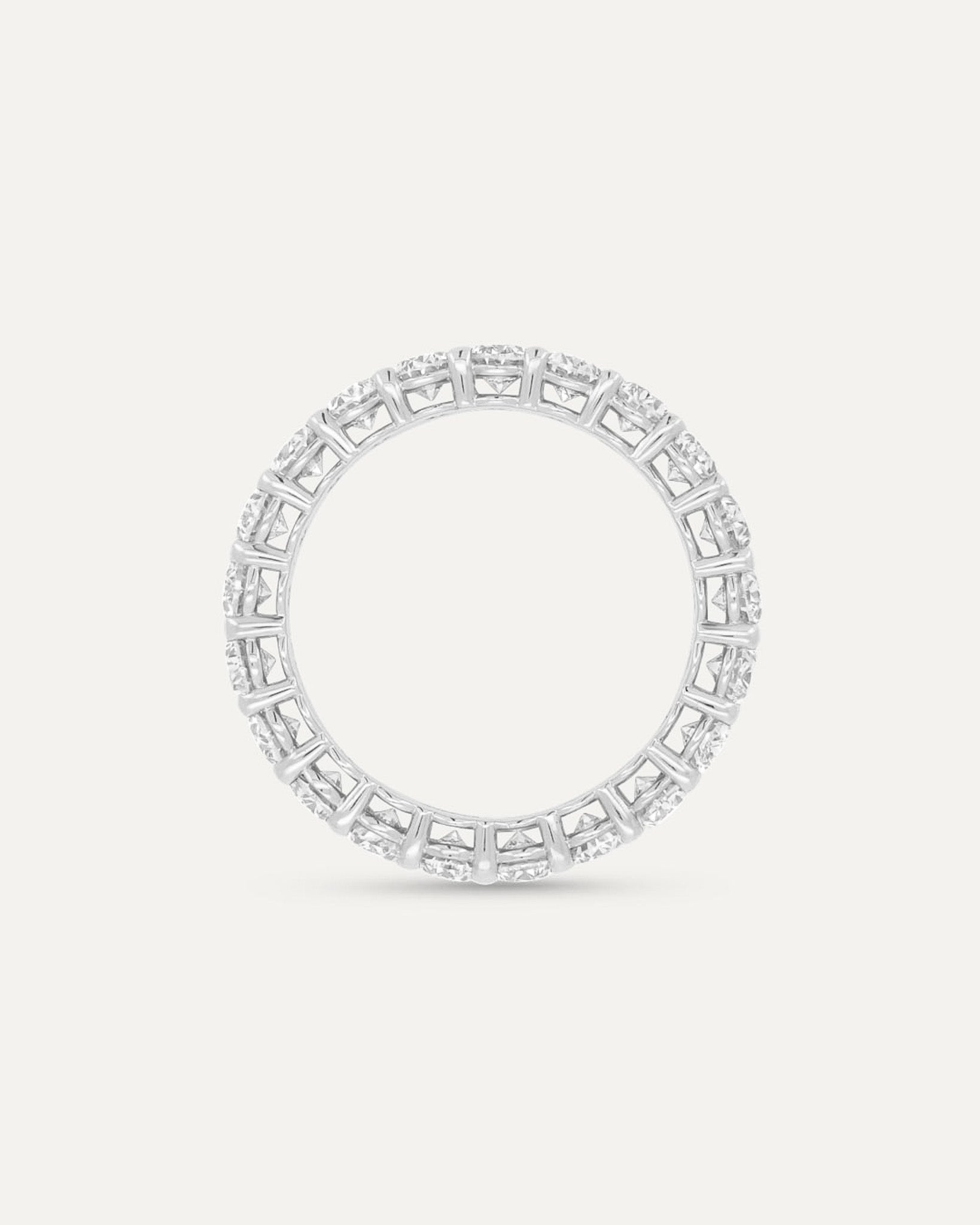 オーバルカット　フルエタニティリング オーバルカット フルエタニティリング 4mm – BANYAN （バンヤン）