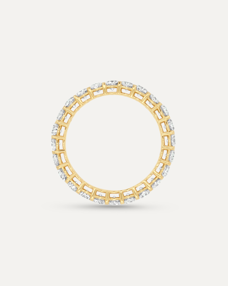 オーバルカット フルエタニティリング 3.5mm – BANYAN (バンヤン) オーバルカット フルエタニティリング 3.5mm – BANYAN (バンヤン)