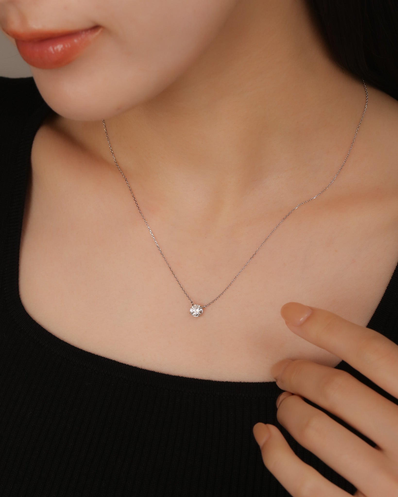 ソリテール ダイヤモンド ネックレス 0.5ct – BANYAN （バンヤン）