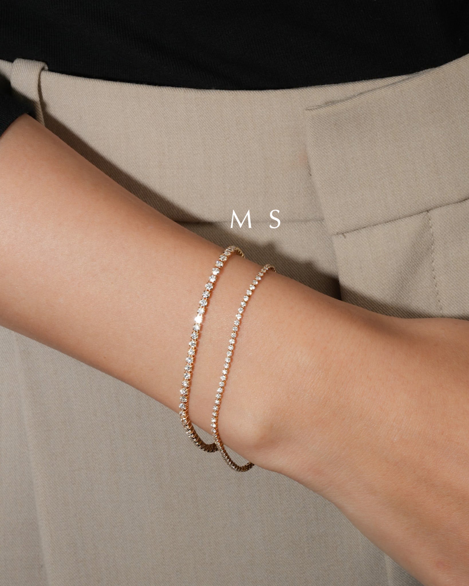 テニスブレスレット M – BANYAN （バンヤン）