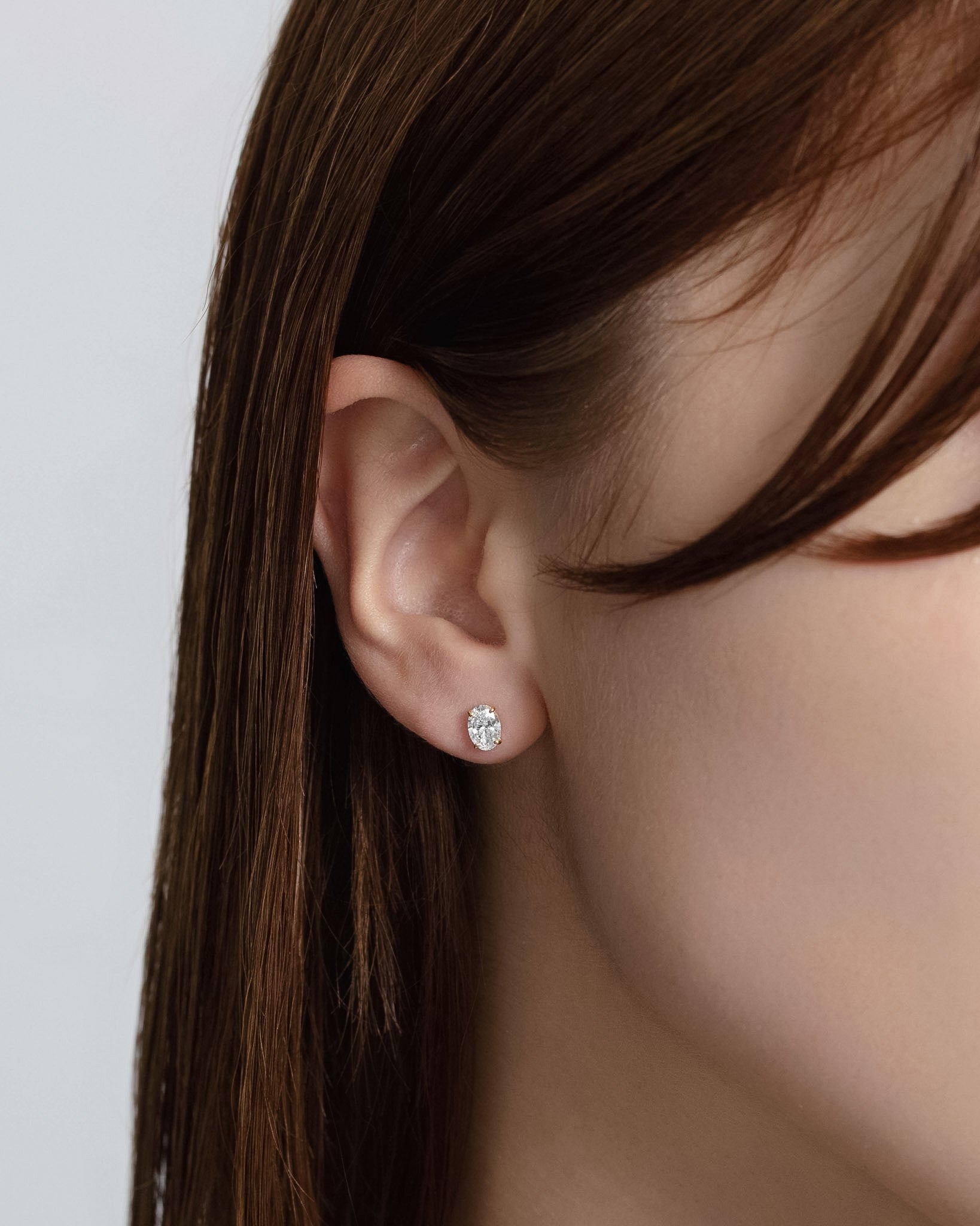 オーバルカット ダイヤモンド ピアス 1ct – BANYAN （バンヤン）