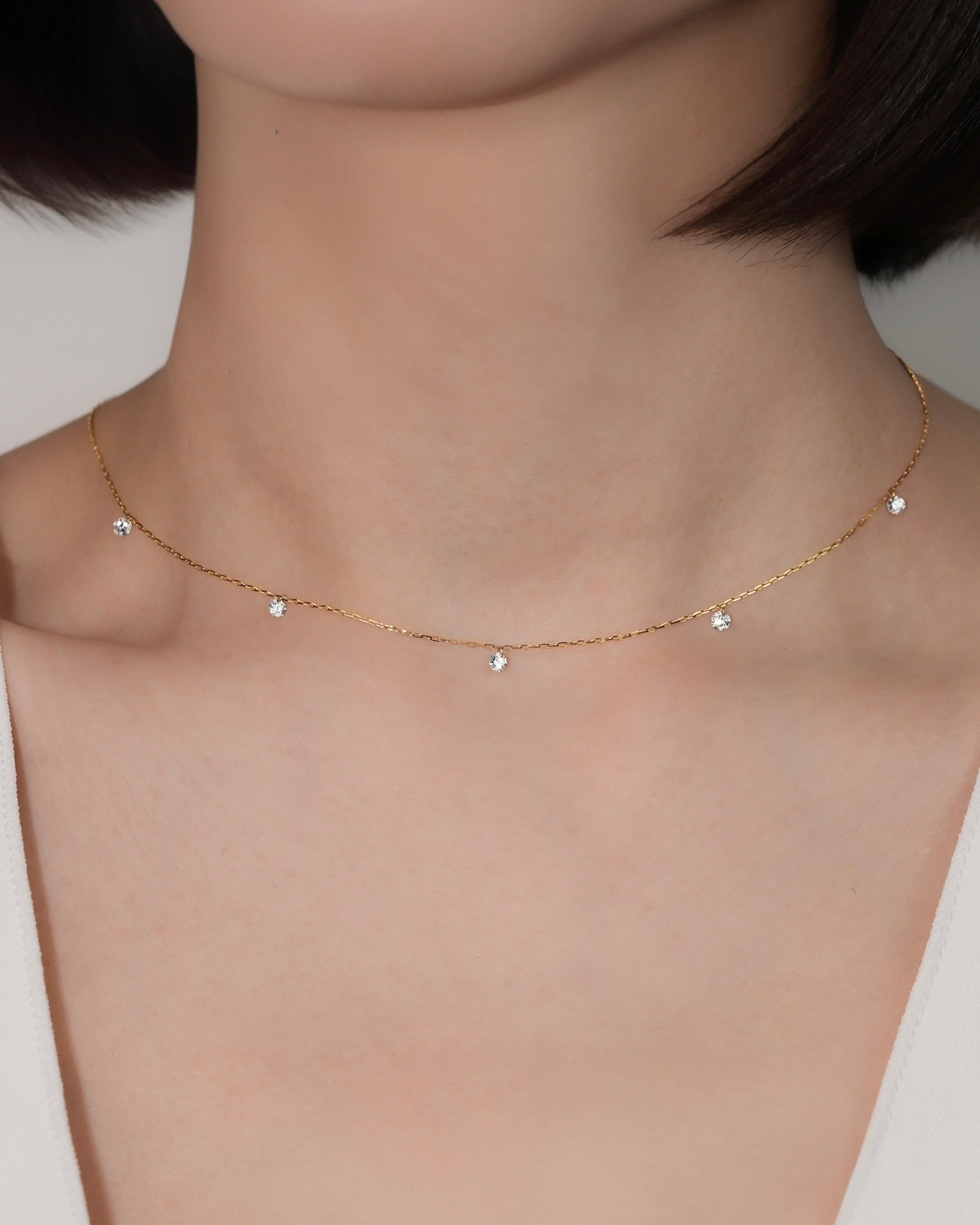 Bare ステーション ネックレス 0.4ct – BANYAN （バンヤン）