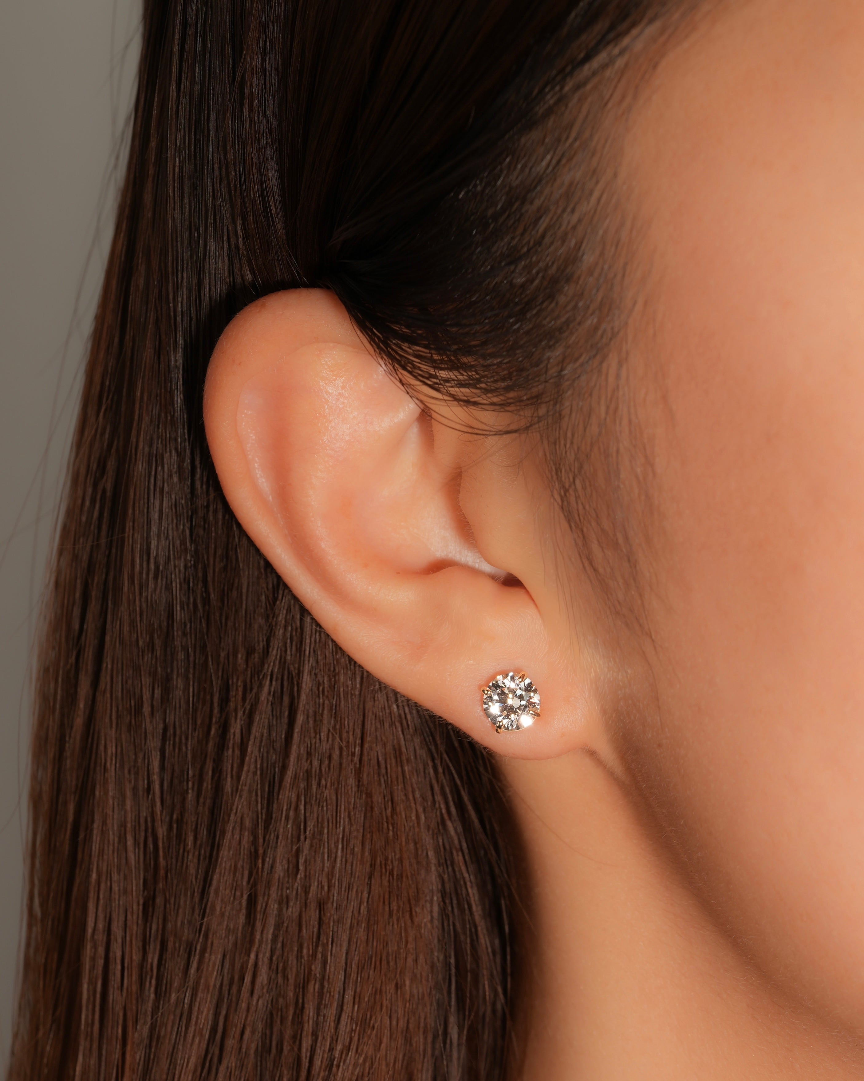 ソリテール ダイヤモンド ピアス 2ct – BANYAN （バンヤン）