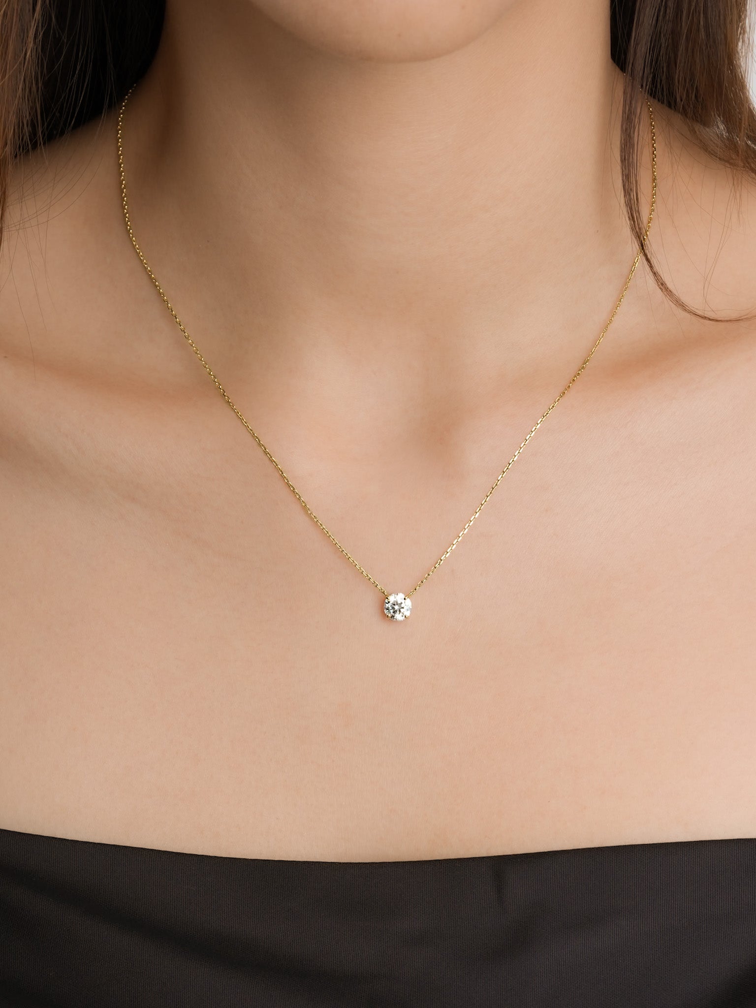 ソリテール ダイヤモンド ネックレス 1ct – BANYAN （バンヤン）