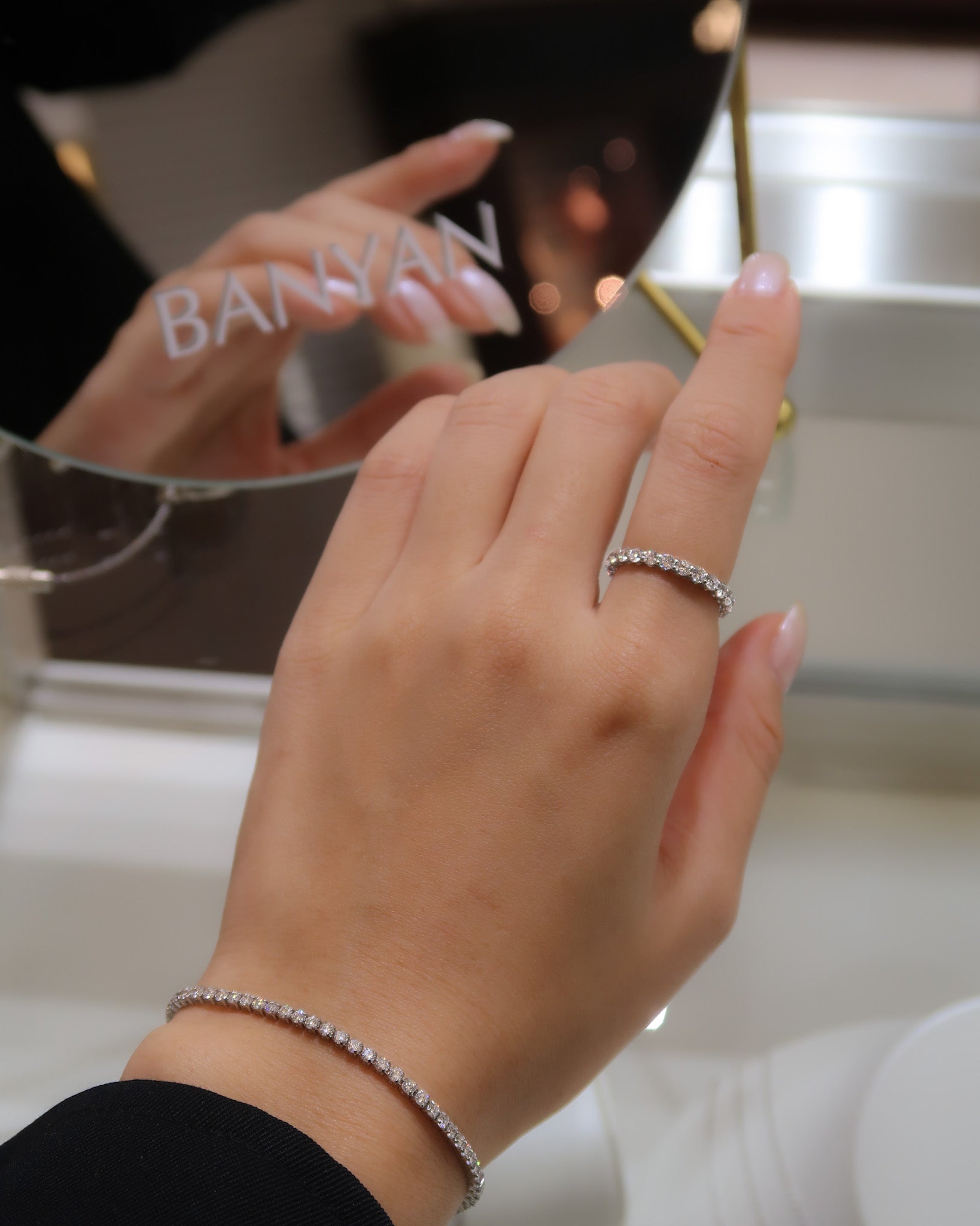 テニスブレスレット M – BANYAN （バンヤン）