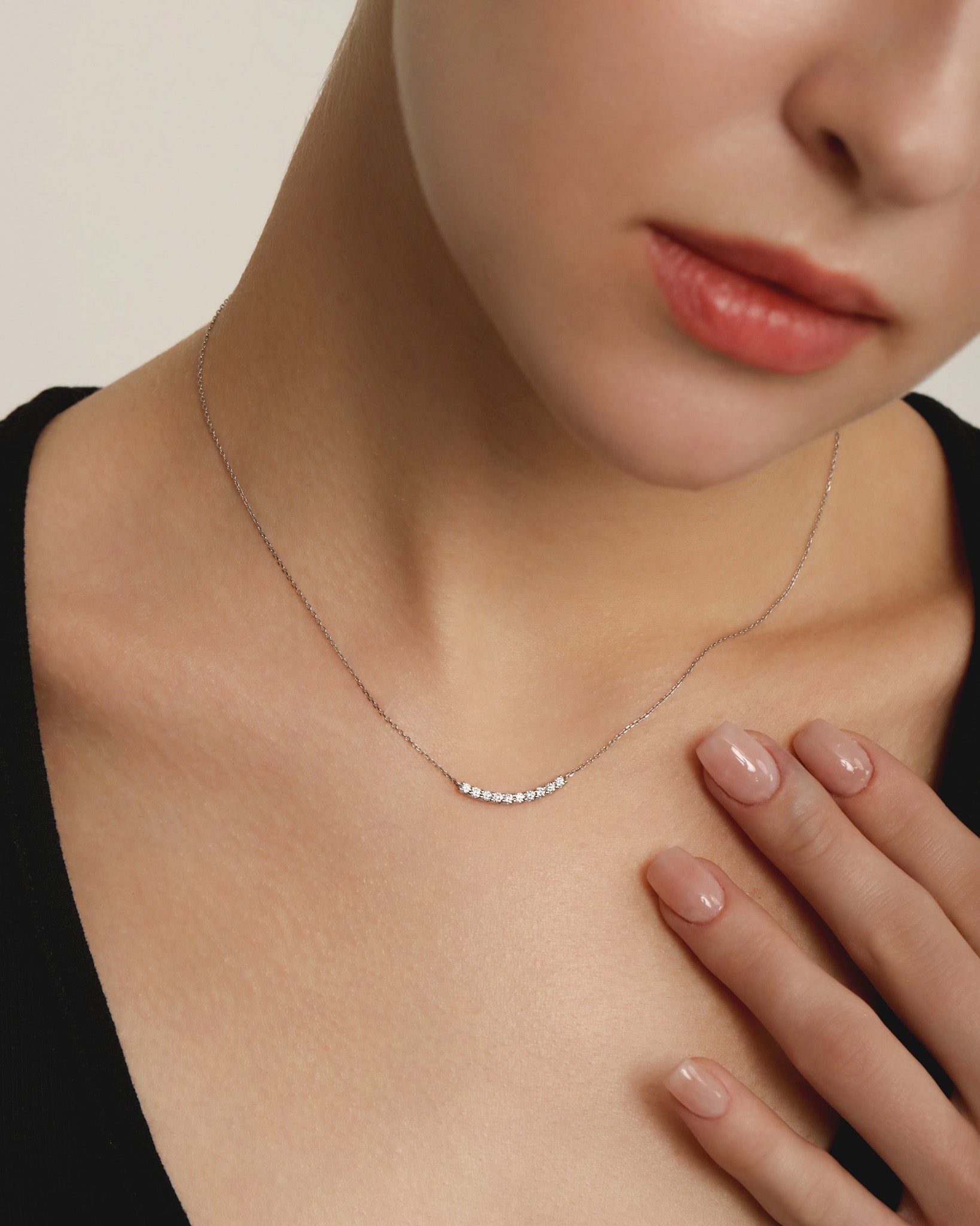 カーブライン ダイヤモンド ネックレス – BANYAN （バンヤン）