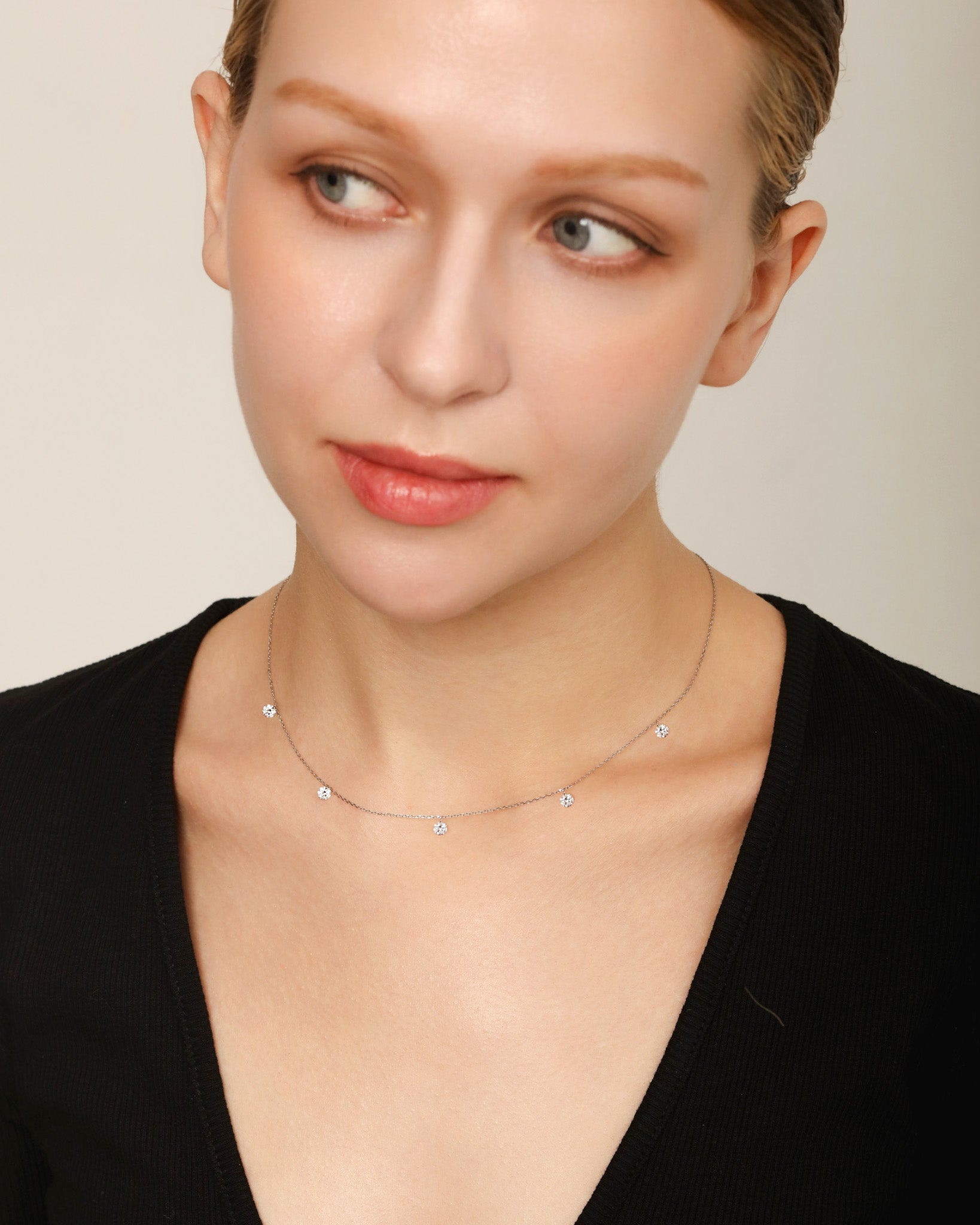 BANYAN Bare ステーションネックレス1ct プラチナ N0110302 Bare ステーションネックレス 1ct – BANYAN （バンヤン）
