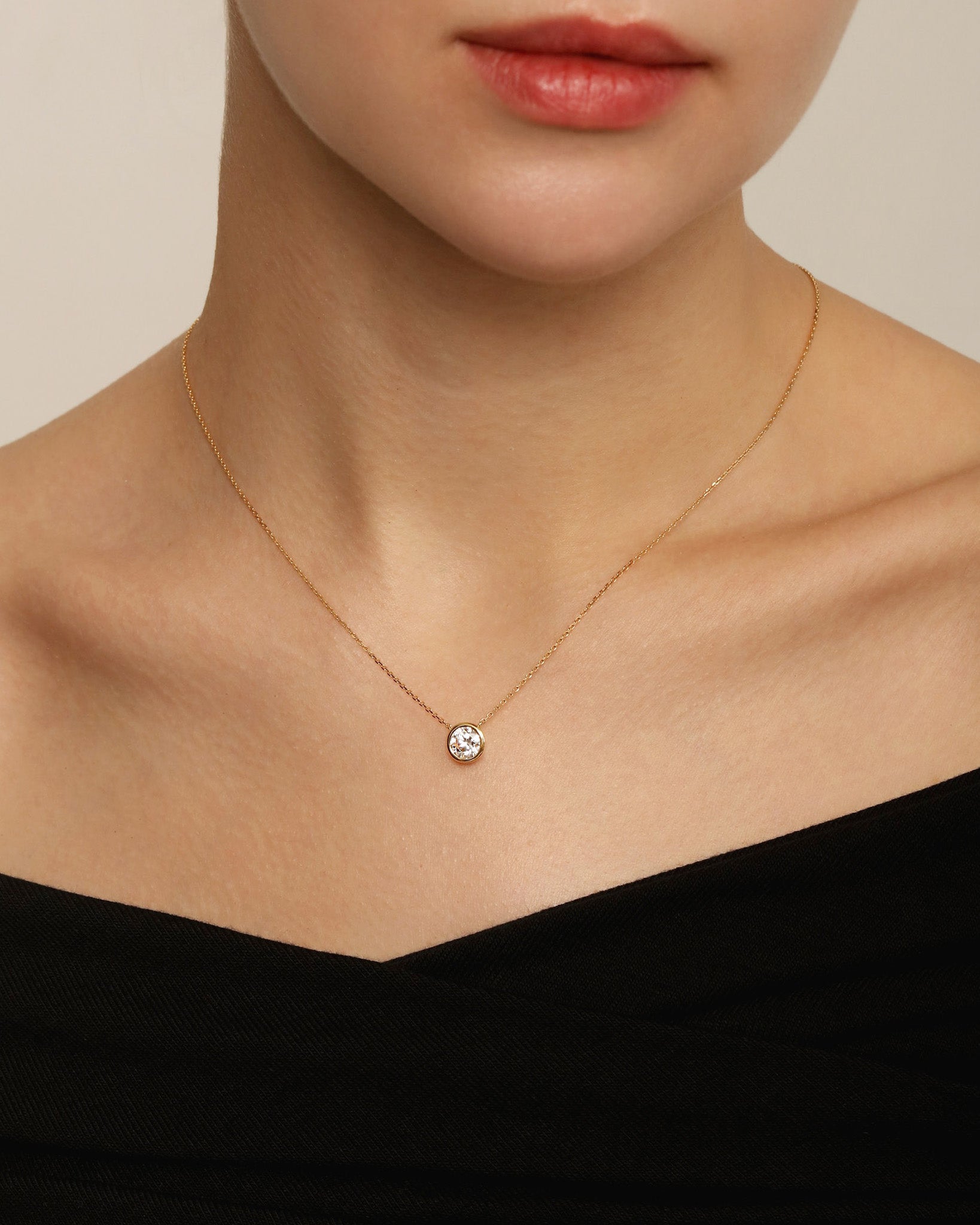 専用JB55★高級 ダイヤモンド1ct K14WG ペンダントヘッド ベゼル ダイヤモンド ネックレス 1ct – BANYAN （バンヤン）
