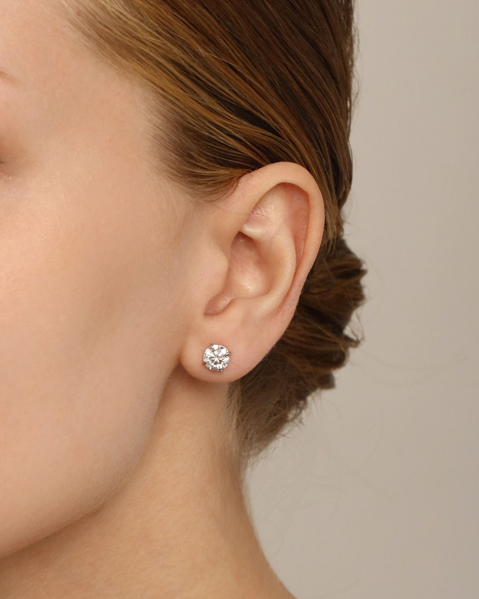 ソリテール ダイヤモンド ピアス 2ct – BANYAN （バンヤン）