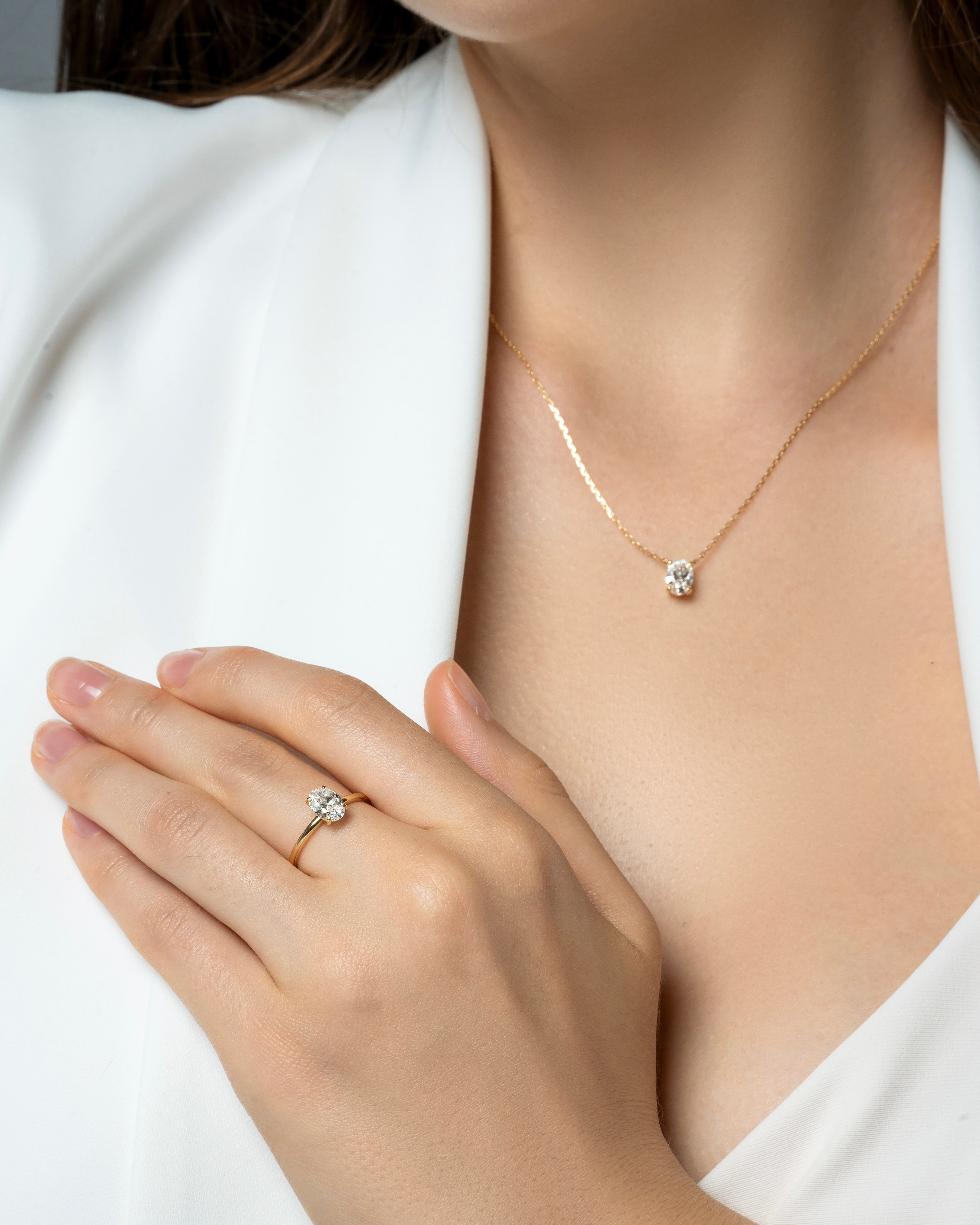 と*こ様 18金 ダイヤモンド1.151 Carat オーバルカットリング と*こ様 18金 ダイヤモンド1.151 Carat オーバルカットリング