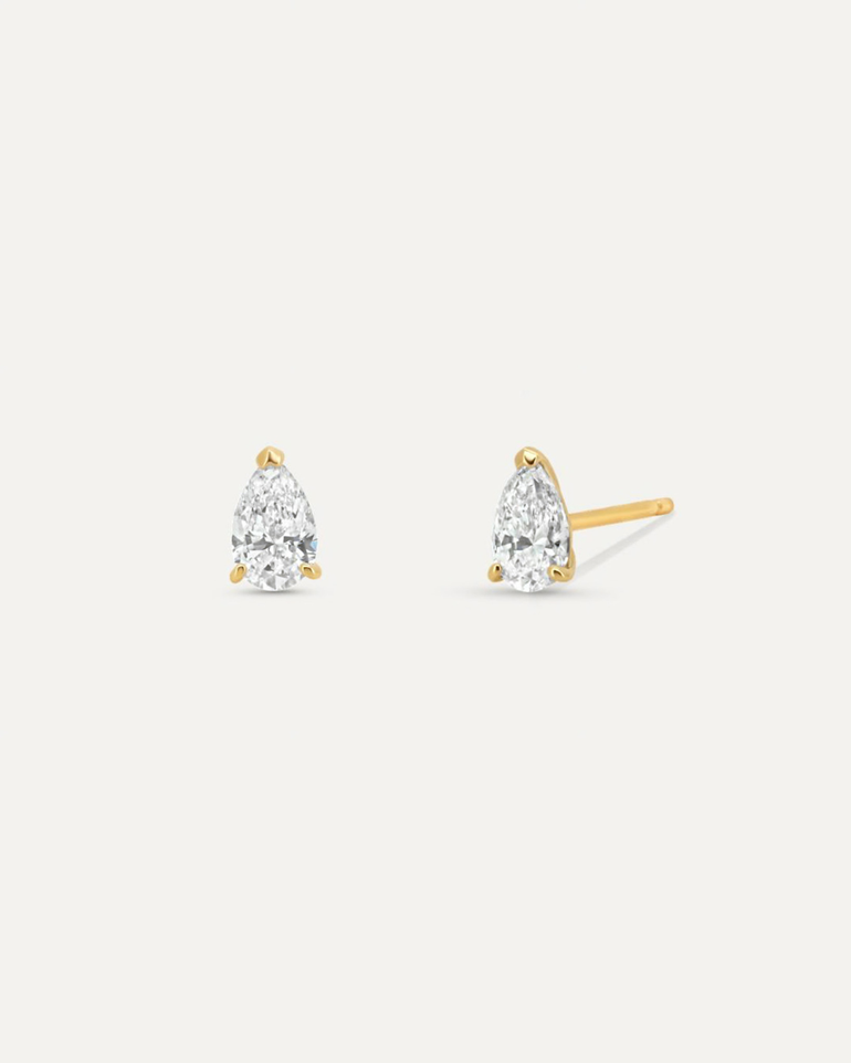 ペアシェイプ ダイヤモンド ピアス 0.6ct – BANYAN (バンヤン) ペアシェイプ ダイヤモンド ピアス 0.6ct – BANYAN (バンヤン)