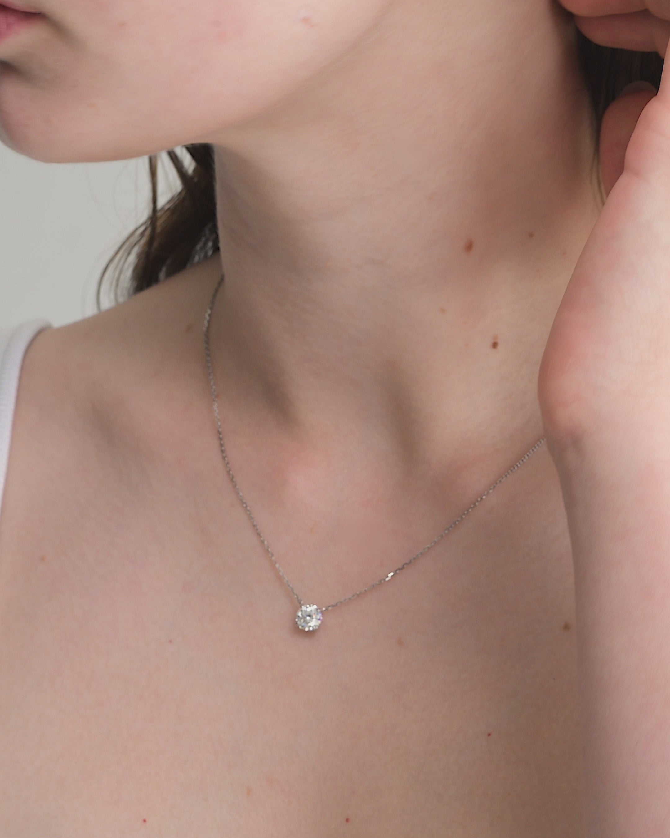 ソリテール ダイヤモンド ネックレス 1ct – BANYAN （バンヤン）