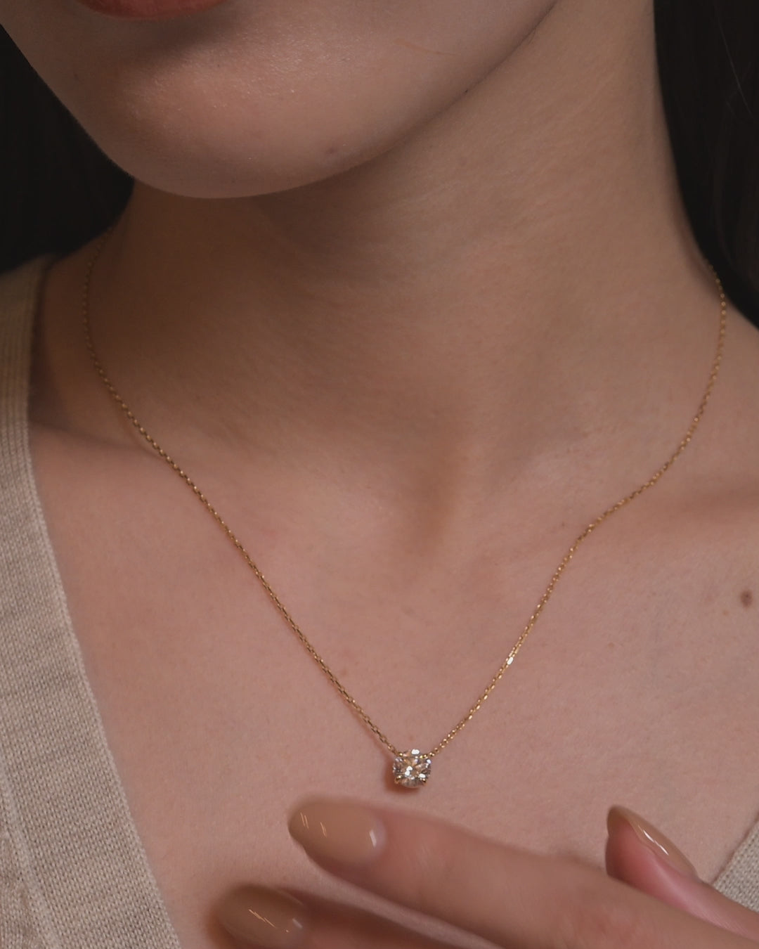 ソリテール ダイヤモンド ネックレス 1ct – BANYAN （バンヤン）