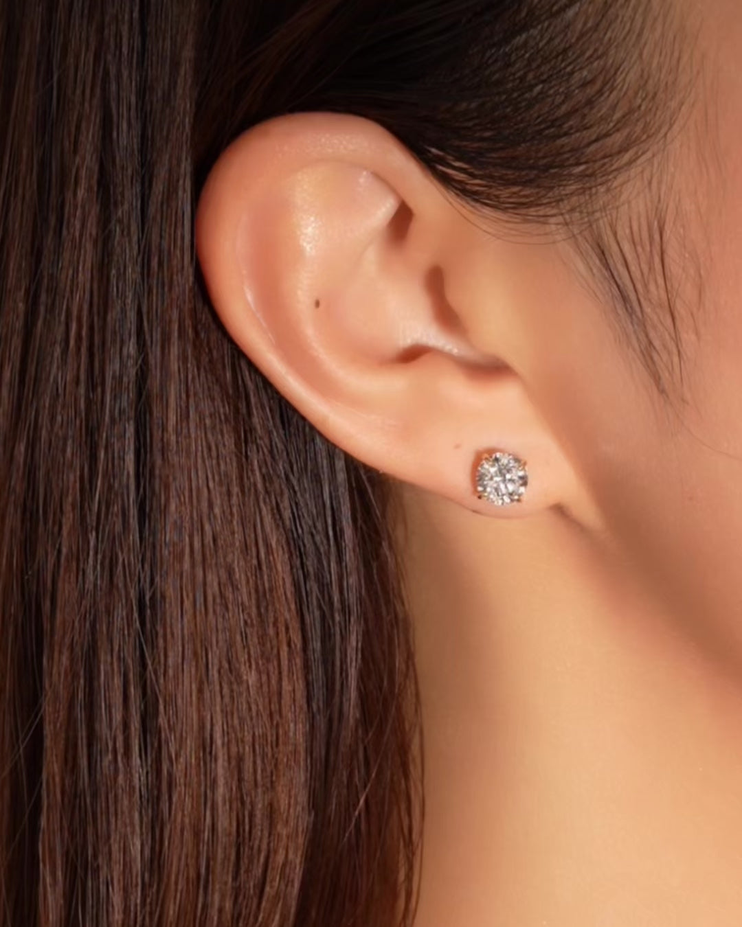 ソリテール ダイヤモンド ピアス 2ct – BANYAN （バンヤン）