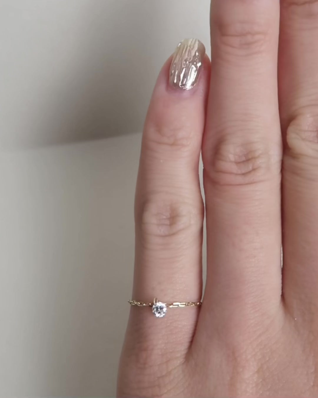 Bare】K18 Ring – BANYAN （バンヤン）
