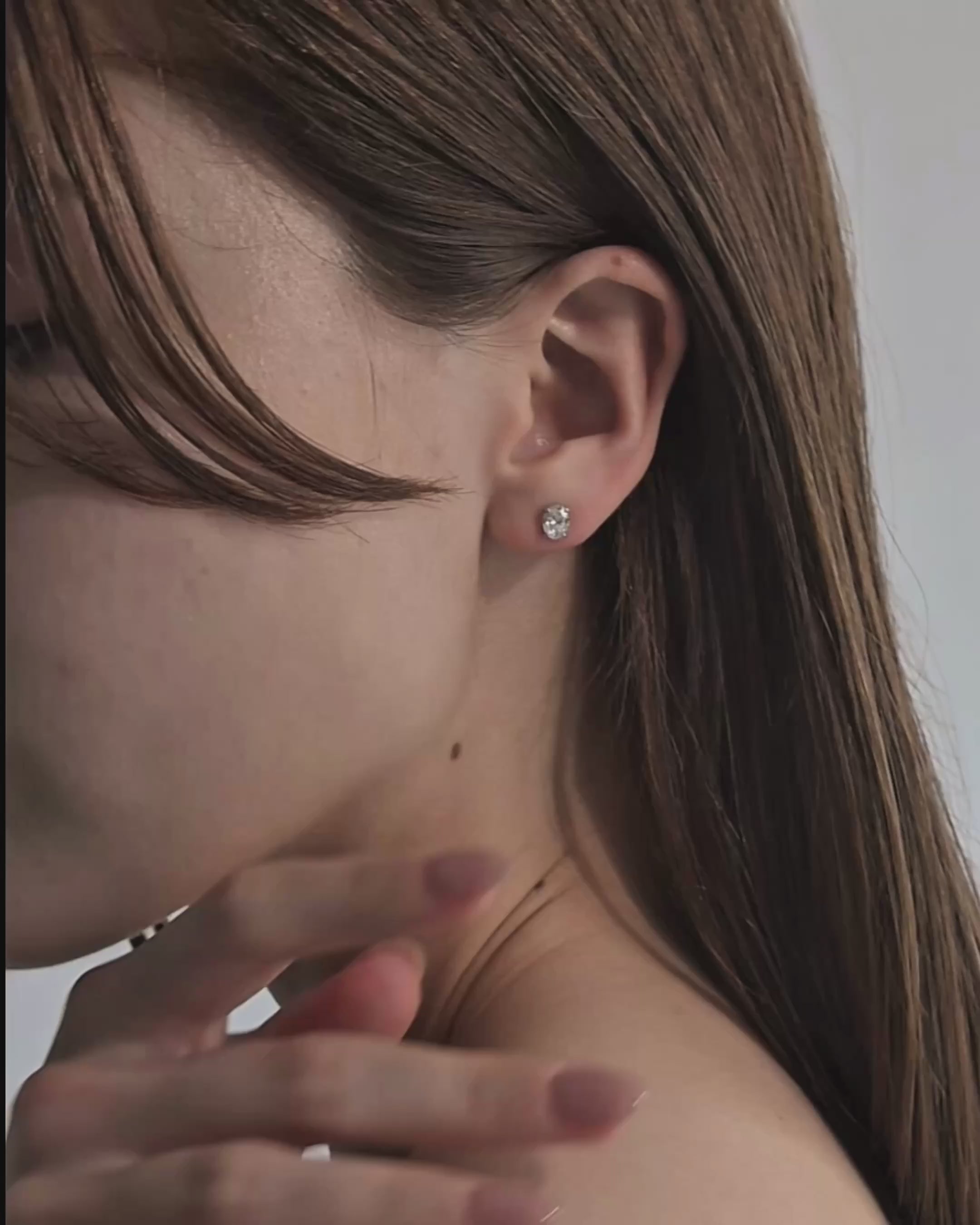 オーバルカット ダイヤモンド ピアス 1ct – BANYAN （バンヤン）