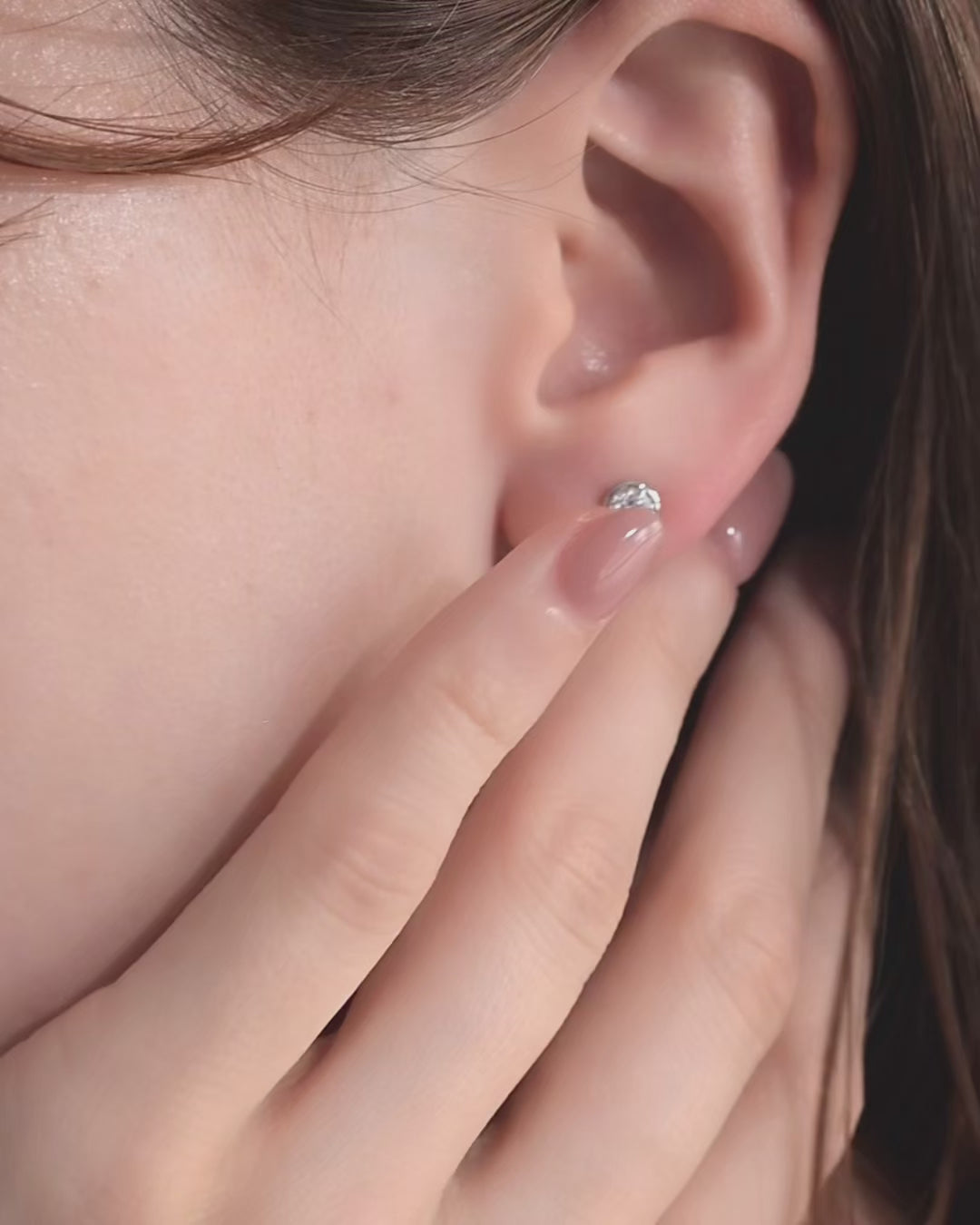 ベゼル ダイヤモンド ピアス 0.6ct – BANYAN （バンヤン）