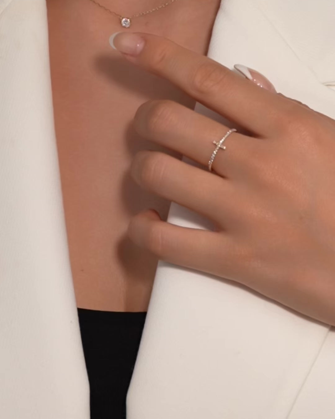 ルビー ダイヤモンドハーフエタニティリング R 1.08ct D 0.24ct