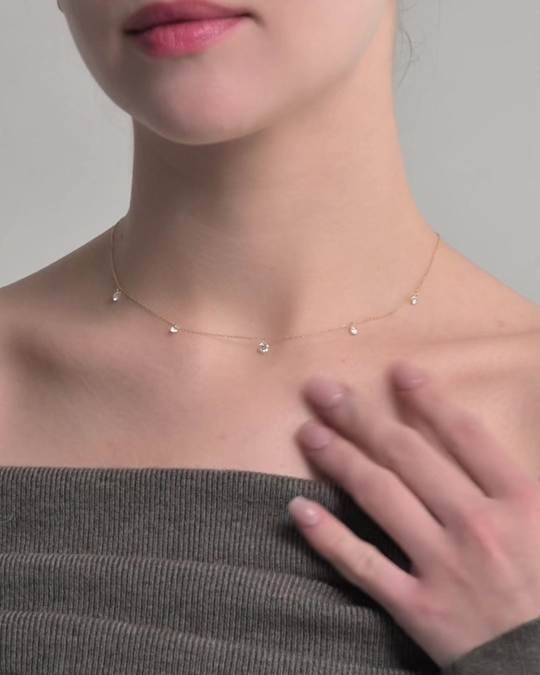 BANYAN Bare ステーションネックレス プラチナ N0110302 Bare ステーションネックレス 1ct – BANYAN （バンヤン）