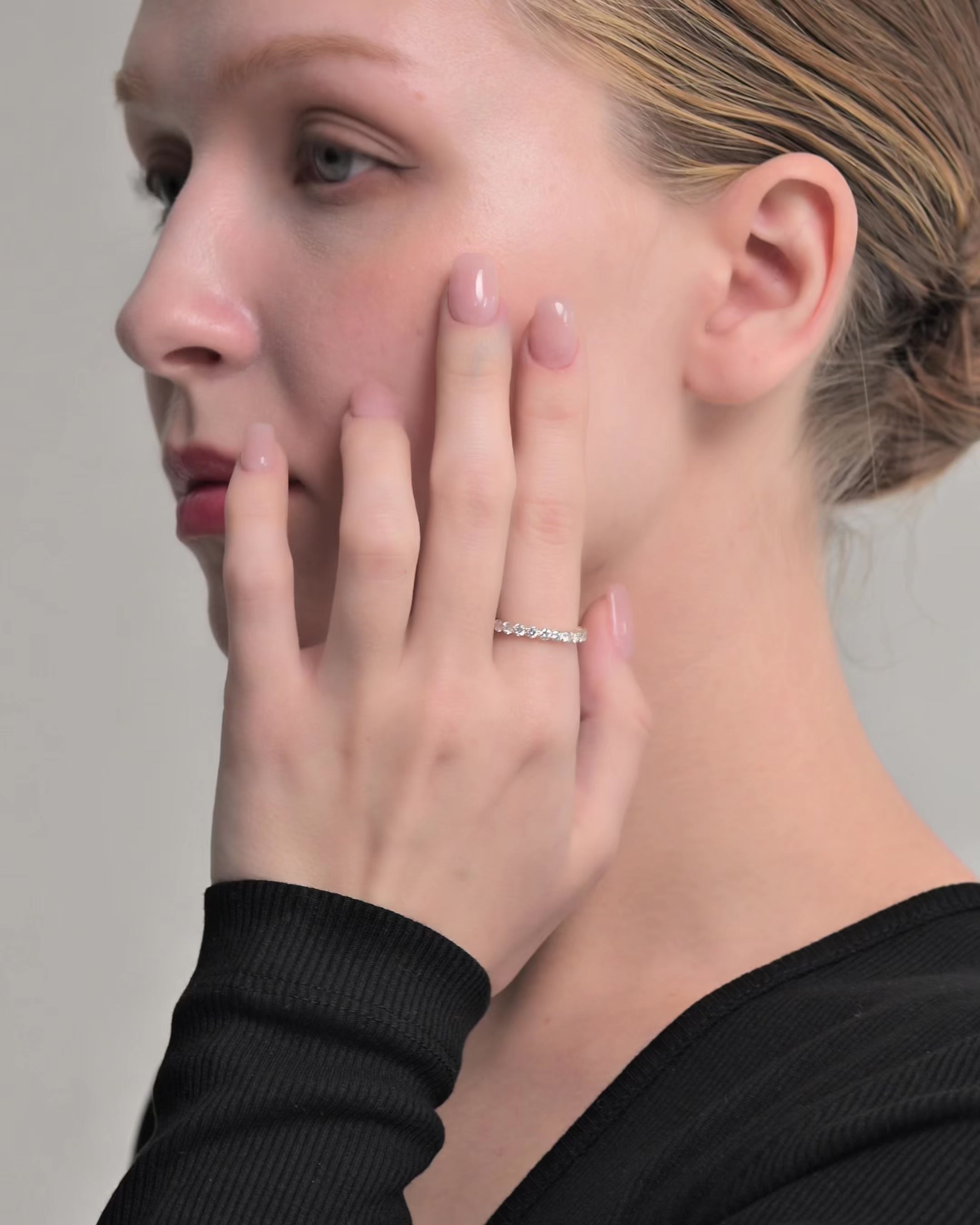 ラウンドカット フルエタニティリング 2.5mm – BANYAN （バンヤン）