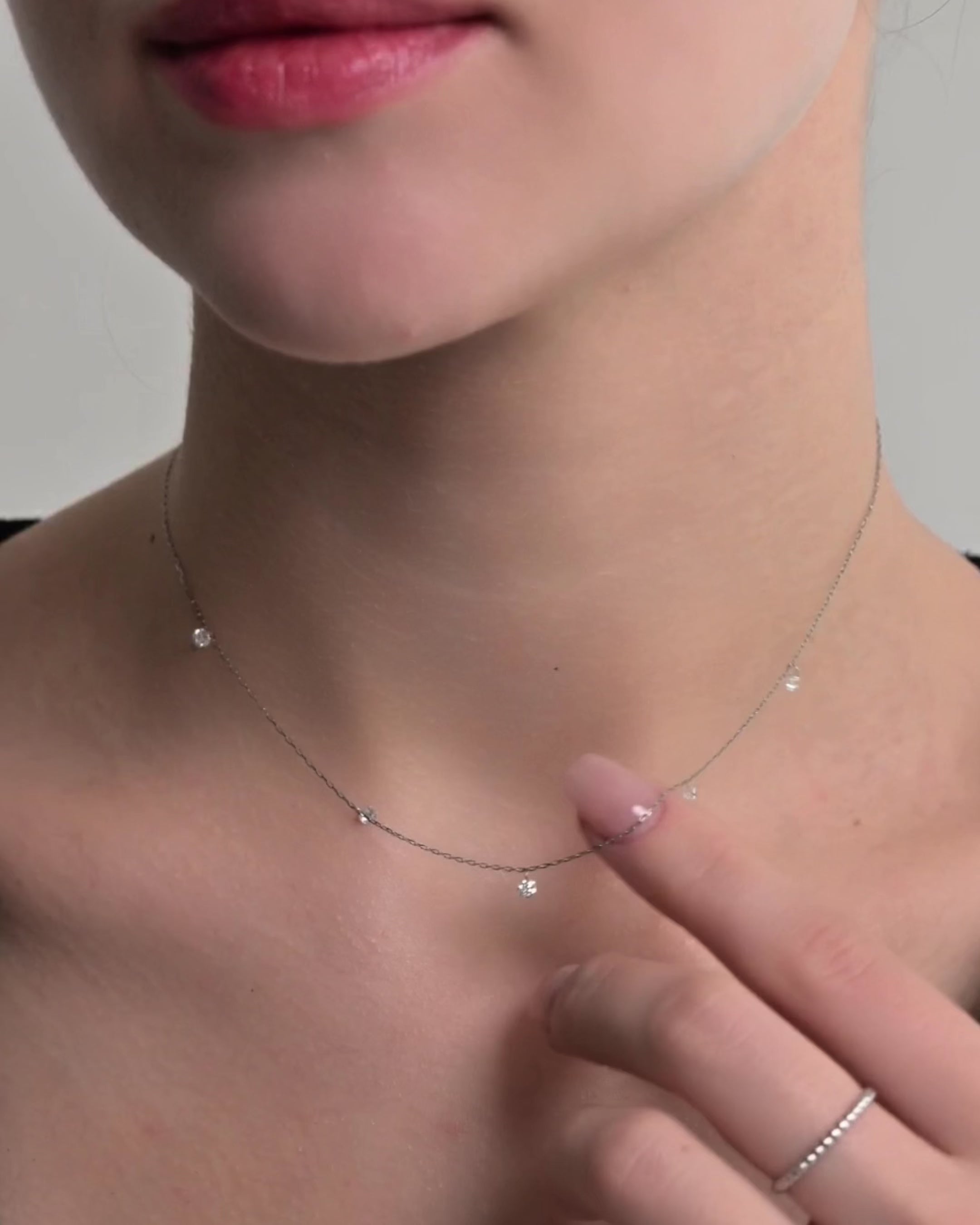 Bare ステーション ネックレス 0.4ct – BANYAN （バンヤン）
