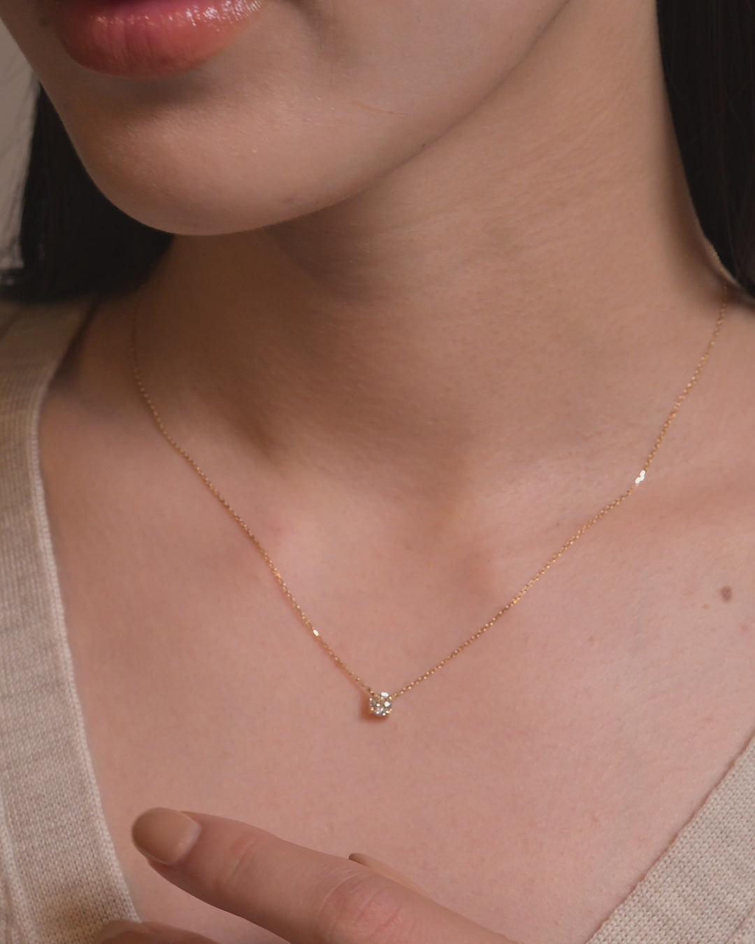 ソリテール ダイヤモンド ネックレス 0.3ct – BANYAN （バンヤン）