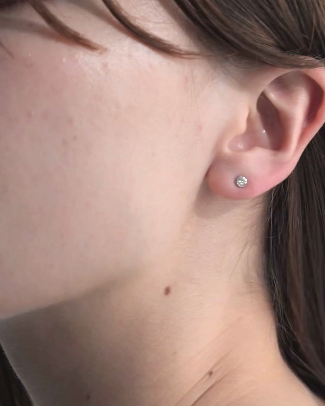 ベゼル ダイヤモンド ピアス 0.2ct – BANYAN （バンヤン）