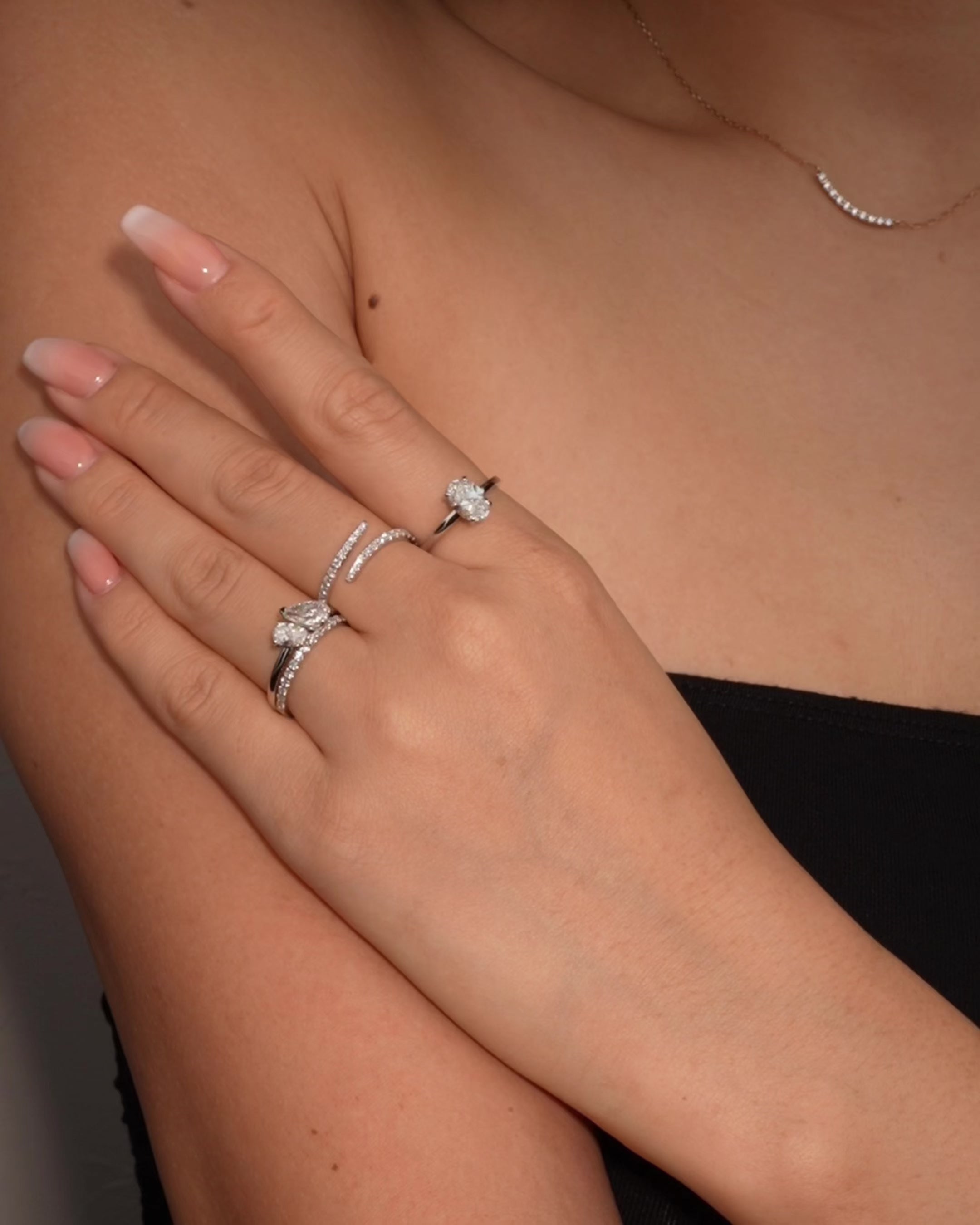 と*こ様 18金 ダイヤモンド1.151 Carat オーバルカットリング K18YG プレイズ オーバルカット ダイヤモンド エタニティタイプ